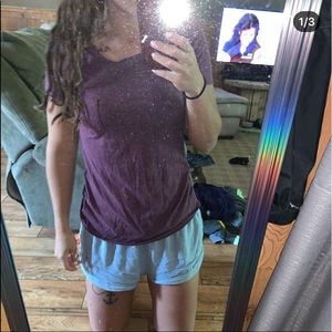 Ultimate soft American Eagle maroon tee shirt